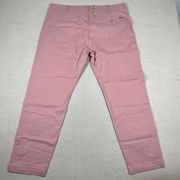 Levi's XX Chino Standard Taper Pants Mens 38x30 Pink Jeans NWT‎ - Picture 11 of 12